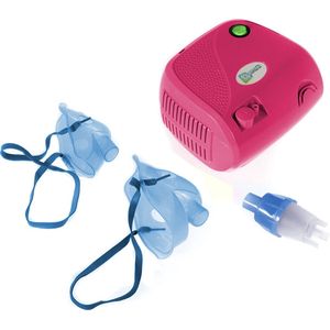 Omnibus - inhalator BR-CN116B - Mondstuk - Voor Baby en volwassenen - Roze