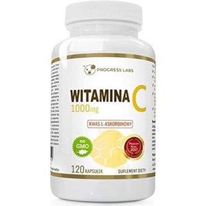 Vitamine C - 1000 mg - 120 Capsules - Progress Labs