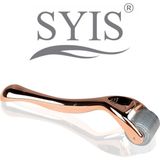 Syis - Dermaroller voor vrouwen - 0.5mm - 192 Titanium naalden - Huidvernieuwing - Littekens - Rose Goud