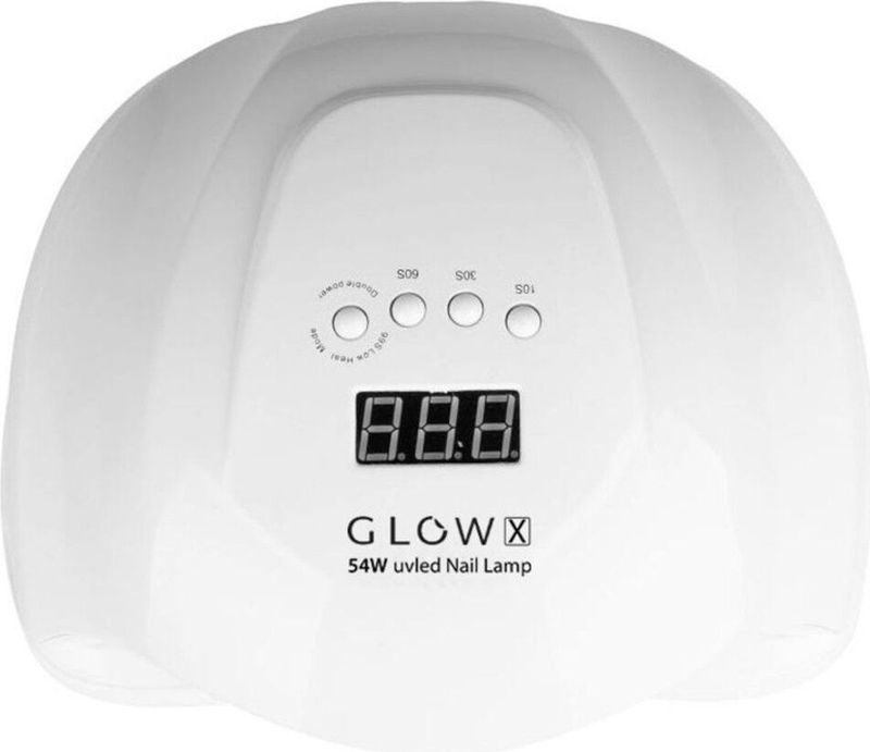 DUAL - Glow X - Professionele UV/LED-lamp - Wit - 54W