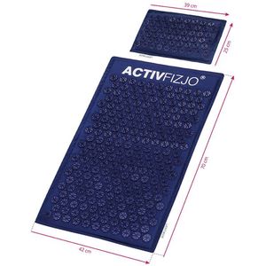 Acupressuur mat, spijkermat met kussen