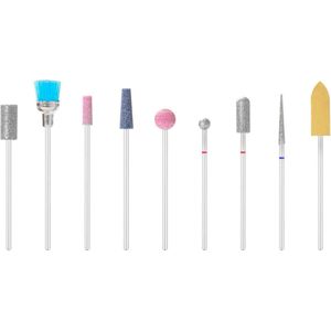 DermaSyis Opzetstukken Freesmachine 9-delige Set