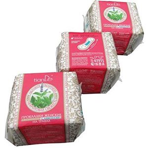 TianDe Herb 61915 TianDe, dagelijkse inlegkruisjes met anionen en kruidenextracten, 3 x 20 stuks, vrouwengezondheid: dagelijkse bescherming met anionen voor maximaal comfort