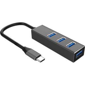 Art - HUB USB-C - Docking Station - Zwart - 4x USB 3.0