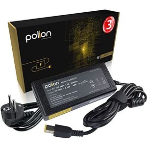 Polion PRO oplader, voeding 45W voor laptops Lenovo 20V 2.25A SlimTip, o.a. voor B40, B50, G40, G50, G70, Z41, Z50, Z51, Z70, Flex, IdeaPad 300 305 500 S210 S500 U330, Yoga 1e, ThinkPad L450, T440
