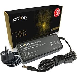 Polion PRO oplader, voeding 90W 19V 4.74A 5.5 * 2.5mm voor laptops ASUS, Toshiba Equium, ACER Aspire TravelMate, FUJITSU, Lenovo IdeaPad, MSI, MEDION Akoya, Aristo, Advent, Siemens Amilo LifeBook