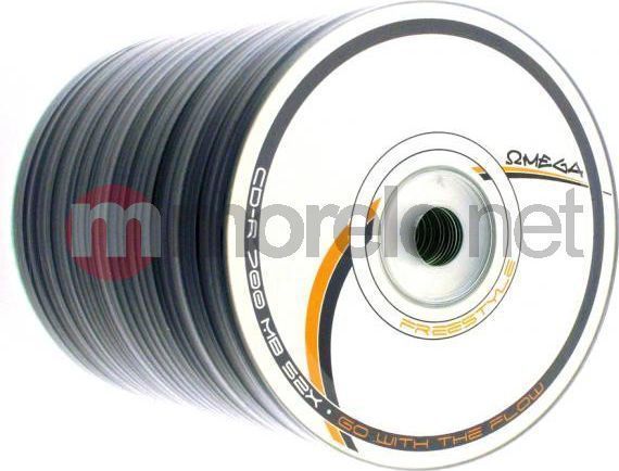 OMEGA CD-R 700 MB 52x 25 stuks (56303)