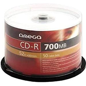 OMEGA CD-R 700 MB 52x 50 stuks (56352)