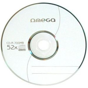 Omega - CD-R 700 MB - Optische Gegevensdrager - 52x - 1 Stuk