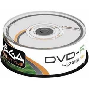 Omega - DVD-R - 4.7 GB - 16x - 25 Stuks