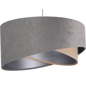Maco Design Vivien hanglamp driekleur grijs/beige/zilver