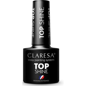Claresa - UV/LED Top Shine Gel Top Coat - Glossy - 5 g - Nagellak
