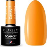Claresa - SoakOff UV/LED - Nagellak - Candy - 5 gr