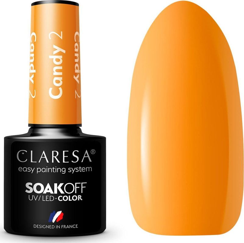 Claresa - SoakOff UV/LED - Nagellak - Candy - 5 gr