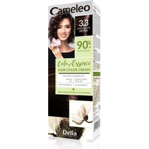 Delia Cosmetics Cameleo Color Essence Haarkleuring in Tube Tint 3.3 Chocolate Brown 75 gr