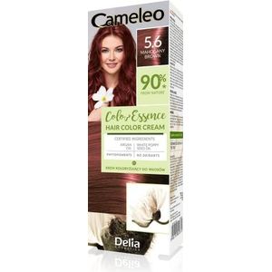 Delia Cosmetics Cameleo Color Essence Haarkleuring in Tube Tint 5.6 Mahogany Brown 75 gr