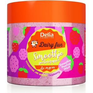 Delia Cosmetics - Dairy Fun - Body Scrub - Framboos - 350 gr