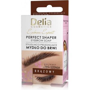 Delia Cosmetics - Eyebrow Expert - Wenkbrauw Zeep - Bruin - 10ml