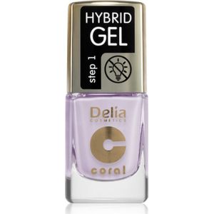 Delia Cosmetics Coral Hybrid Gel Gel Nagellak zonder UV/LED Lamp Tint 115 11 ml