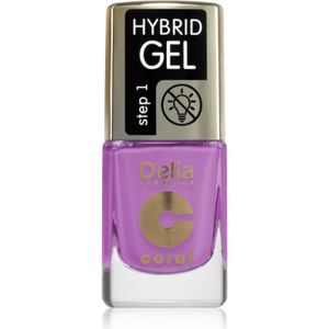 Delia Cosmetics Coral Hybrid Gel Gel Nagellak zonder UV/LED Lamp Tint 118 11 ml
