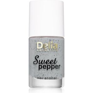 Delia Cosmetics - Sweet Pepper Black Particles - Nagellak - Tint 01 Cloudy - 11 ml