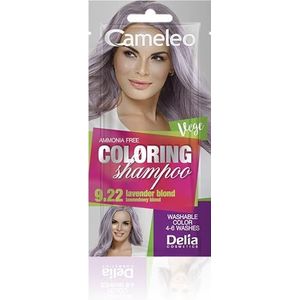 Cameleo - Toningsshampoo - snelle en eenvoudige kleurverfrissing ""kleur in kleur"" - zonder ammoniak en oxidatiemiddel - shampoo in zak - 40 ml (9.22 lavendelblond)