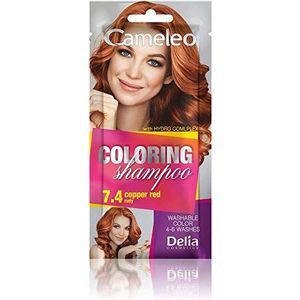 Delia Cosmetics Cameleo shampoo kleuren 7.4 Rudy