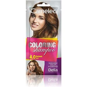 Cameleo - Kleurshampoo - Bruin - 40 ml - Zonder Ammoniak