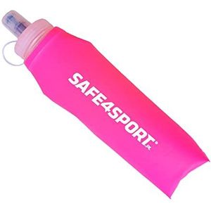 SAFE4SPORT Soft Flask 750 ml roze - opvouwbare bidon - zachte TPU bidon - zachte sportfles