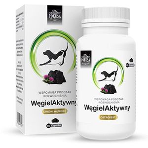 POKUSA Greenline Actieve kool met mariadistel