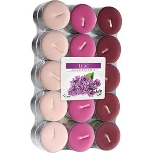 Geur theelichten lilac (30 stuks)