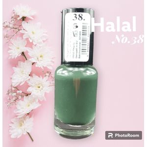 Halal Nagellak - BreathEasy - nagellak no. 38 - waterdoorlatend - luchtdoorlatend - Halal