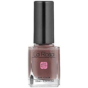 La Rosa - Nagellak 10 ml - nr. 115 - warme, cacaobruine tint