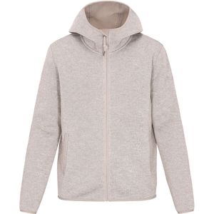 Schmuddelwedda - Fleece Jas - Ivoor - Met Capuchon - Losse Pasvorm