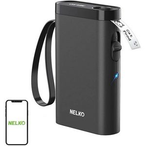 NELKO - P21 - Thermische Labelprinter - Zwart - Thermische Technologie