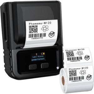 Phomemo - M120 - Mini-labelprinter - Draagbaar - Bluetooth