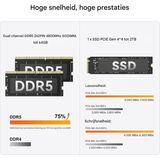 GEEKOM - GMA6R76800H-321-EU - Mini PC - A6 Ryzen 7 6800H - 32 GB RAM - 1 TB SSD - Win11 Pro