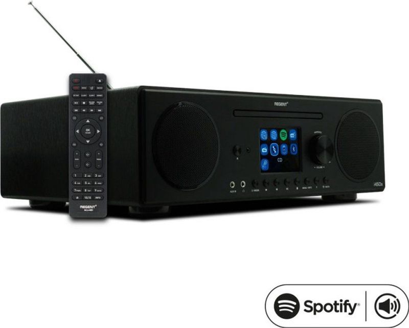 Ferguson i450 - Spotify - DAB+-Internetradio - FM radio - CD speler - Zwart