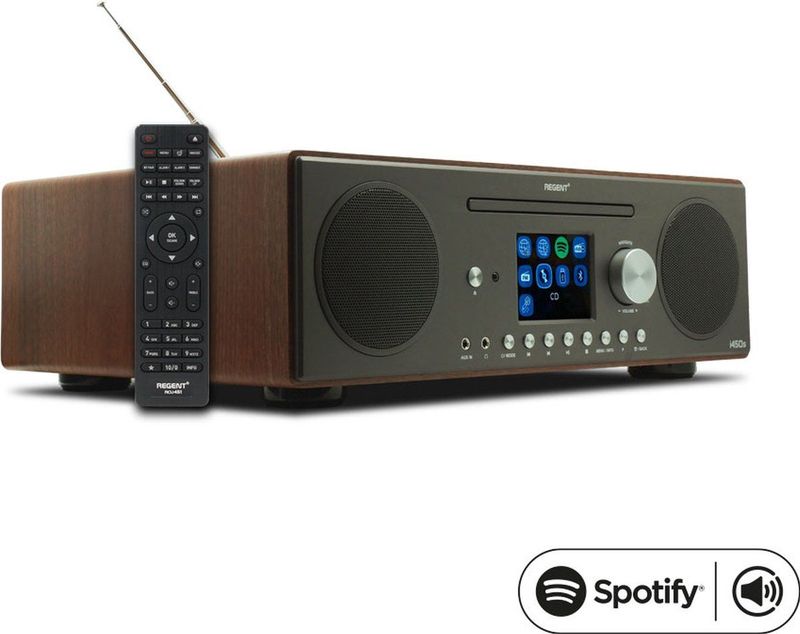 Ferguson i450 - Spotify - DAB+-Internetradio - CD Speler - Bruin