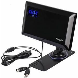 INNE - Wiedyska Slim - Binnenantenne - Zwart - 33 dB - DVB-T / -T2