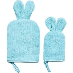 GLOV - Kids Face & Body Wash Gloves - Blauw - Make-up-remover en Reinigingshandschoen