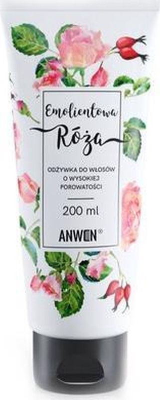 Anwen Conditioner - Emollient Rose - 200 ml - Voor Zeer Poreus Haar