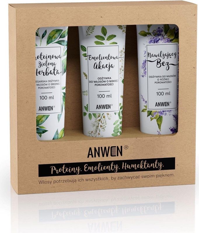 Conditioners Set - Groene Thee - 3 x 100ml - Vegan