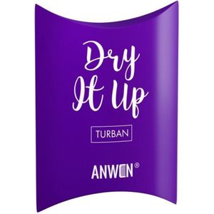 Anwen Dry It Up turban Purple 1 st