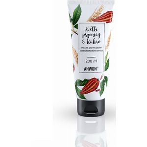 Anwen Haarmasker Tarwekiem & Cacao - 200 ml - Borage Olie