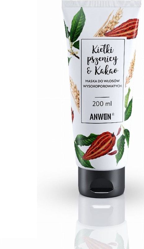 Anwen Haarmasker Tarwekiem & Cacao - 200 ml - Borage Olie