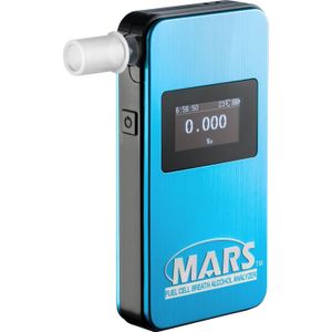 Tech digitale alcoholmeter Alcovisor Mars  Blauw
