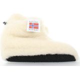 Norway Natura Hoge Sloffen Unisex Sloffen - Wit/Crème - Maat 41-42