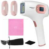 WEBBER S7 - ontharingsapparaat - IPL apparaat met koelfunctie - roze wit