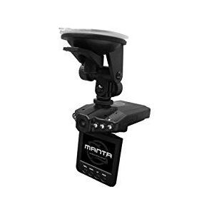 Manta MM308S Dashcam DVR camera met nachtopnamefunctie (6,4 cm (2,5 inch) LCD-display, SXGA, 6 LED, SD-kaartsleuf)